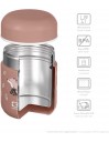 Termo sólidos Monbento capsule Fox 280 ml (2 colores)